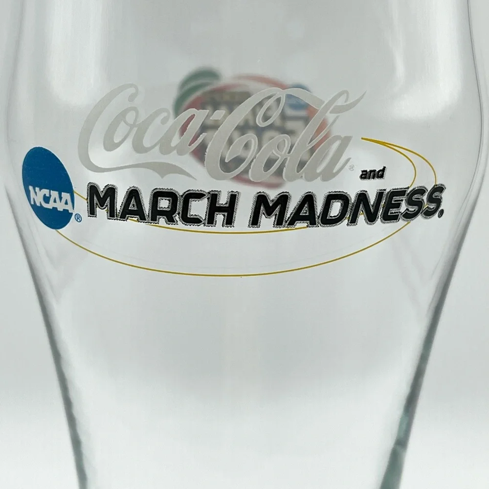 NCAA 2007 Final Four Atlanta Coca-Cola March Madness Commemorative Glass